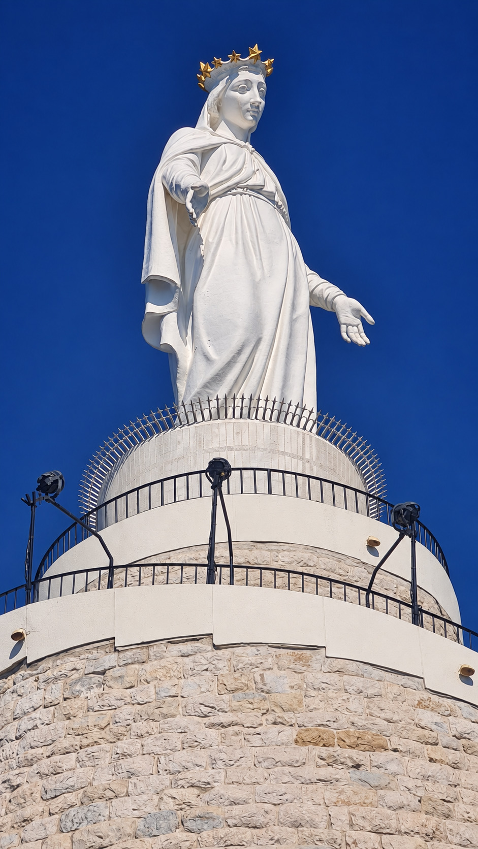 Our Lady of Lebanon statue at Harissa